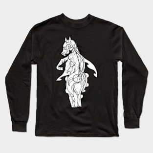 Horse and girl Long Sleeve T-Shirt